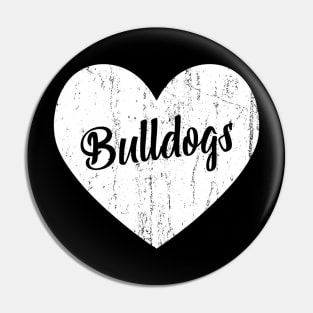 Bulldogs Lover Gift Pin