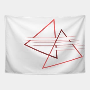 Triangle minimal design geometric Tapestry