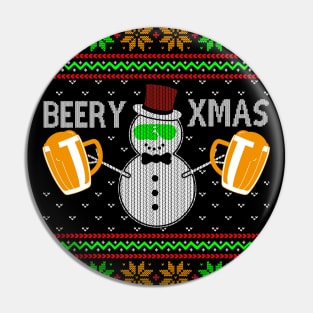 Beery Xmas Pin