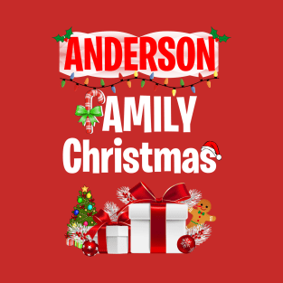 Anderson Family Christmas T-Shirt