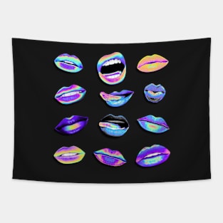 Lots of Lips Tapestry