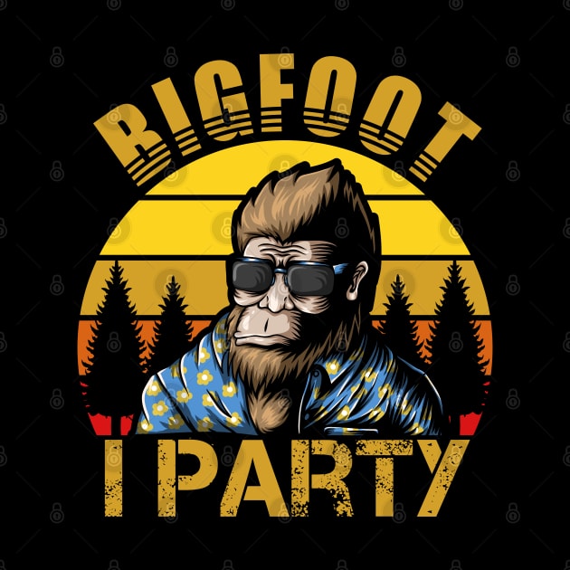 Bigfoot-i party by Myartstor 