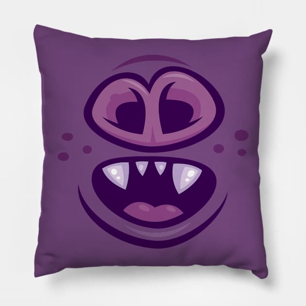 Wacky Vampire Bat Mouth and Nose Pillow by fizzgig