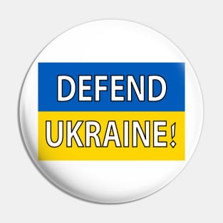 Defend Ukraine Pin