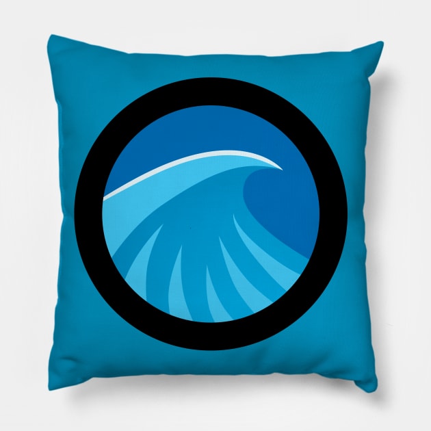 UniVersus - Water - Resource Symbol Pillow by JascoGames