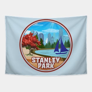 Stanley Park Vancouver Canada Tapestry