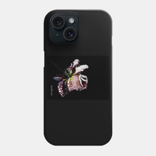 Rose on Black Phone Case