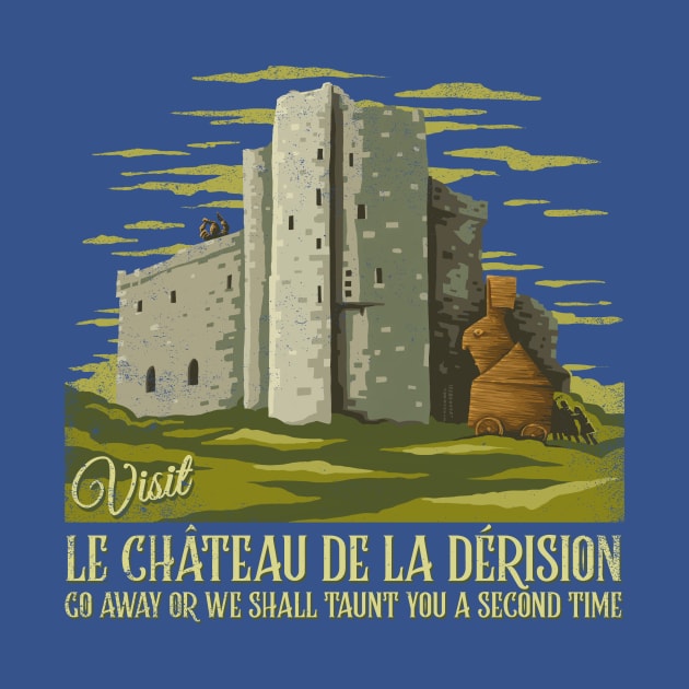 Visit Le Chateau De La Derision by kg07_shirts