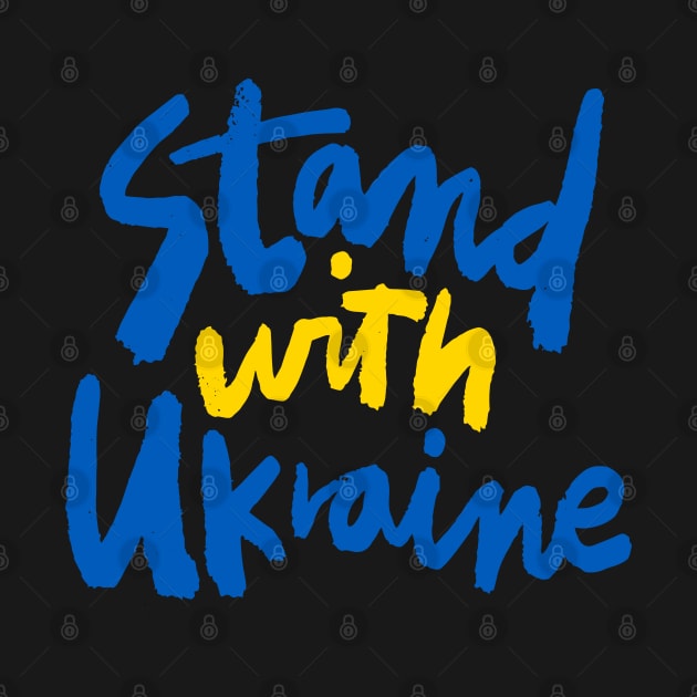 Stand with Ukraine by letherpick