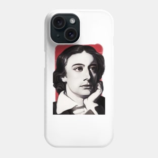 English Poet John Keats illustration Phone Case