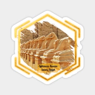 Sphinxes Avenue - Luxor, Egypt: Pharaonic Civilization Magnet