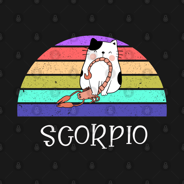 Cat Horoscope Scorpio by kooicat