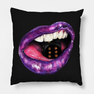 Purple Roll Pillow