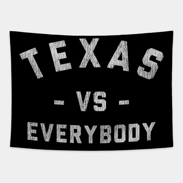 Texas Vs Everybody Vintage Tapestry by haje88