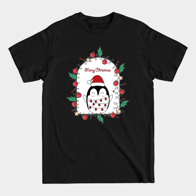 Disover Vintage Christmas Penguin - Vintage Christmas - T-Shirt