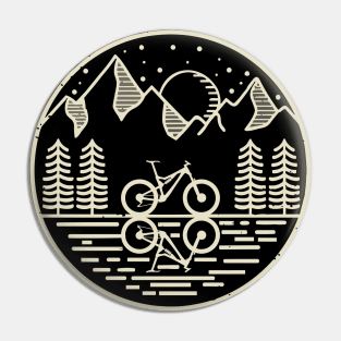 Mountain Bike adventure Pin