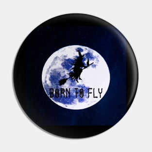 Born to fly Pin