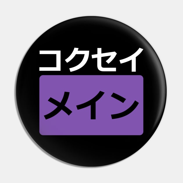 Keqing mains or コクセイメイン (Kokusei main) in Pornhub logo icon symbols parody design in Japanese gift set 2 Pin by FOGSJ