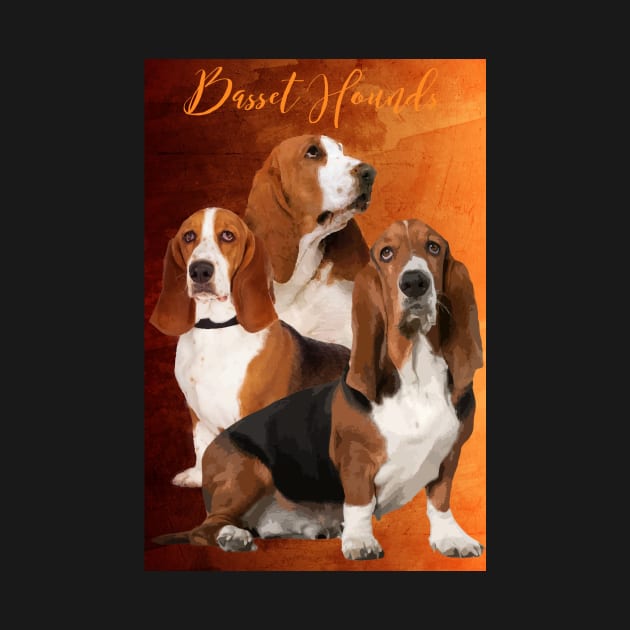 Basset Hound Composite by rs-designs