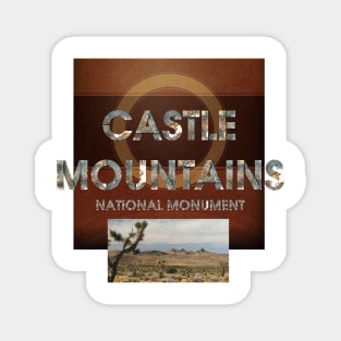 Castle Mountains Magnet