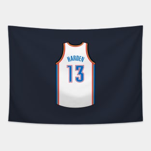 James Harden Oklahoma City Jersey Qiangy Tapestry