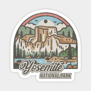 Cabin Life in Yosemite Magnet