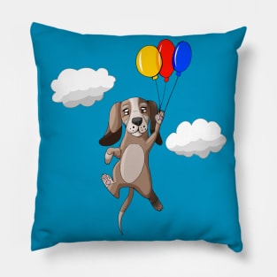 The Balloon Puppy Pillow