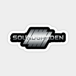 Metallic Illustration Soundgarden Magnet