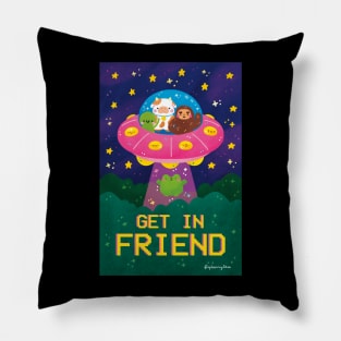 Beam me up Pillow