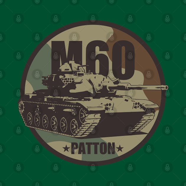 M60 Patton Tank (Small logo) by TCP