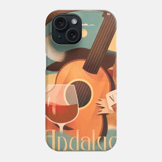 Andalucia Phone Case by WickIllustration