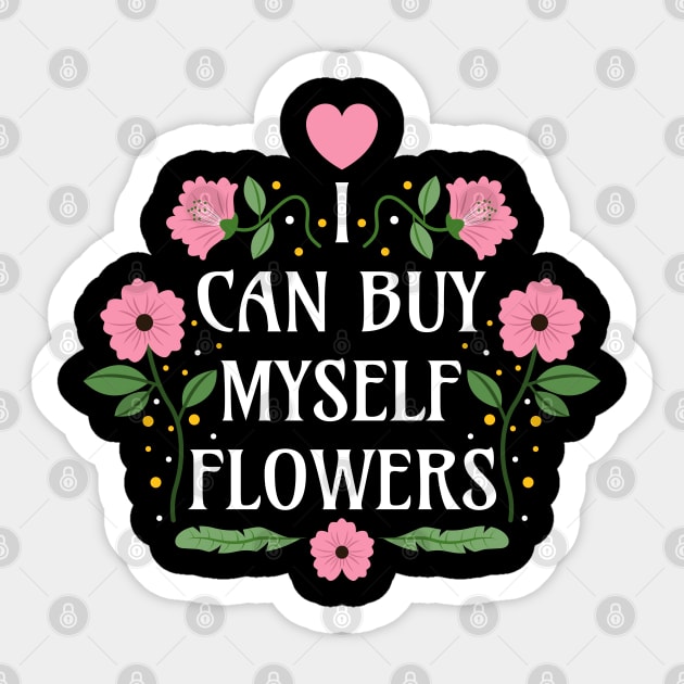 Floral Stickers, Flower Quotes