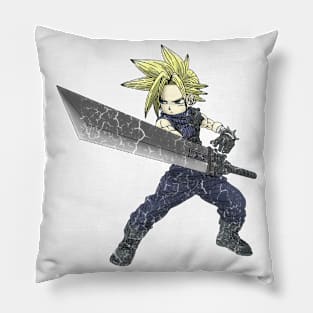 CLUD STRIFE NO KATANA Pillow