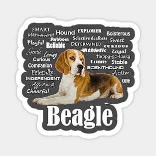 Beagle Traits Magnet