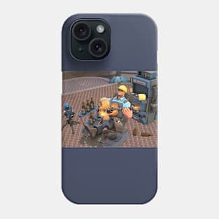 Relaxing Blu Engie Phone Case