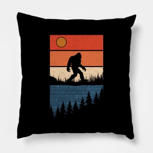 Bigfoot Lake Sunset Pillow