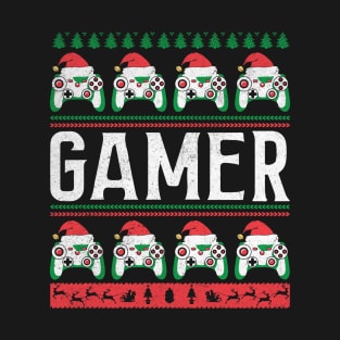 Gamer Christmas Ugly Xmas Sweater T-Shirt