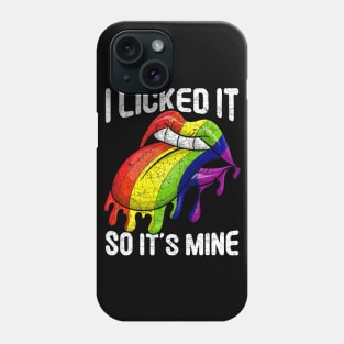 Lesbian Rainbow Flag Gay Pride Month Lgbt Phone Case