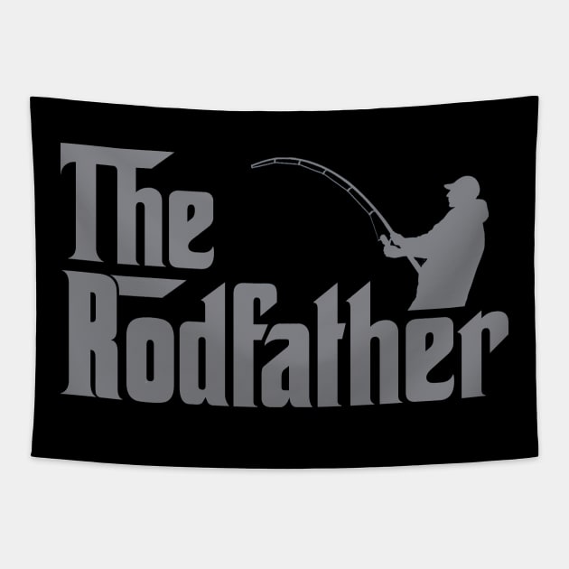 The Rodfather Fishing Tapestry by DragonTees