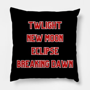 Twilight books [B] Pillow