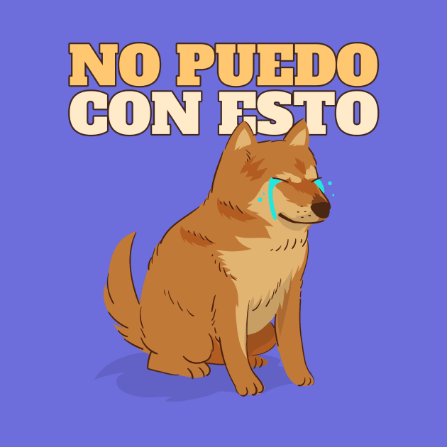 Sad Dog Meme by CANVAZSHOP