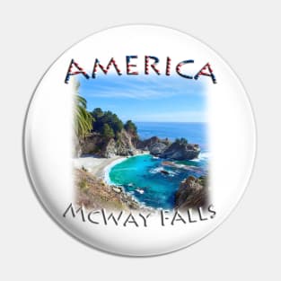 America - California - McWay Falls Pin