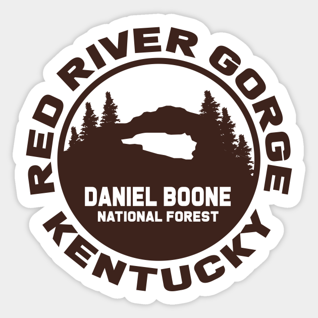 Discover Red River Gorge - Red River Gorge - Sticker