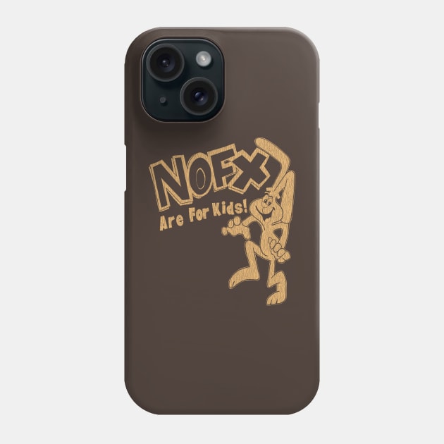 90s nofx are for kids brown Phone Case by Tangan Pengharapan