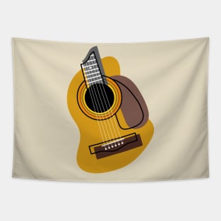 Deconstructed Guitar Tapestry