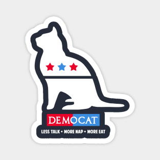 Demo Cat - Funny Election T-Shirt Magnet