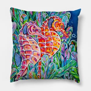 Seahorses Pillow