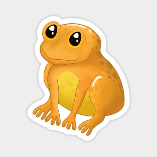 Orange Frog Magnet