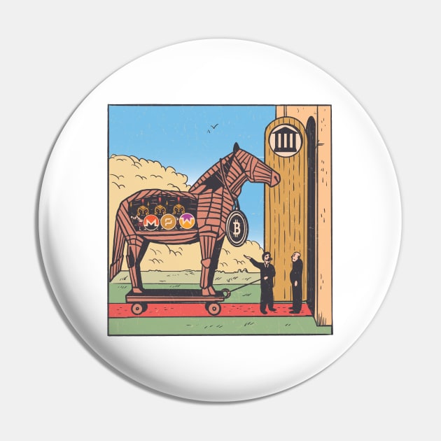 BITCOIN TROJAN HORSE Pin by madeinchorley