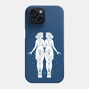 Vintage Gemini Goddess Zodiac Symbol // Proud Gemini Horoscope Sign Astrology Phone Case